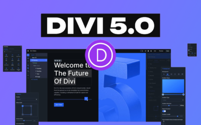 Divi 5.0 : Comment la Nouvelle Mise à Jour de Divi va Révolutionner les Performances de Votre Site Web